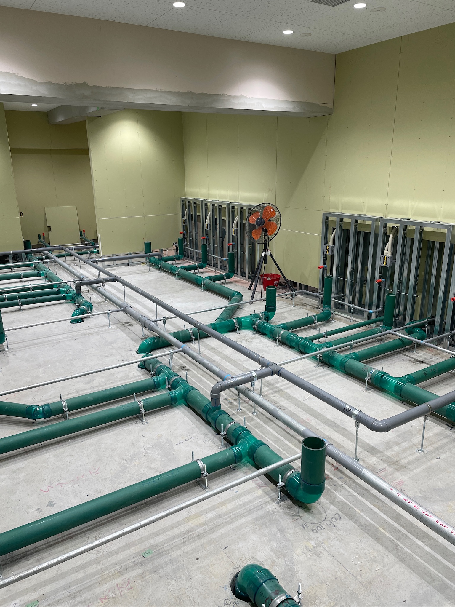 宇都宮市体育館 給排水設備工事